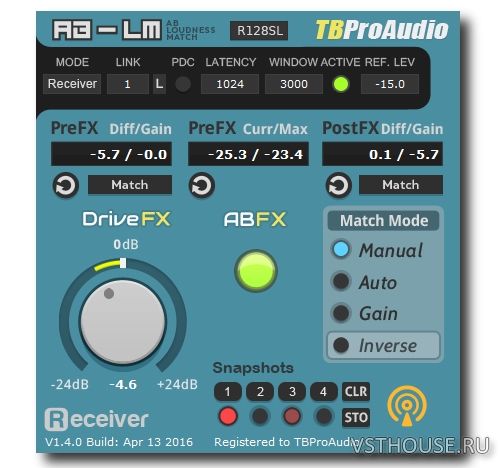 TBProAudio - AB LM 1.4.8 VST, VST3, RTAS, AAX x86 x64