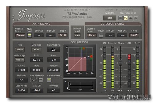 TBProAudio - Impress 1.9.9 VST, VST3, RTAS, AAX x86 x64