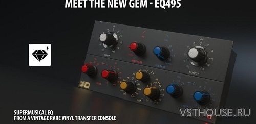 Overloud - EQ495 - Super-Musical EQ v1.0.0 VST, VST3, AAX x86 x64