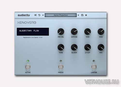 Audiority - XenoVerb 1.0.4 VST, AAX x86 x64