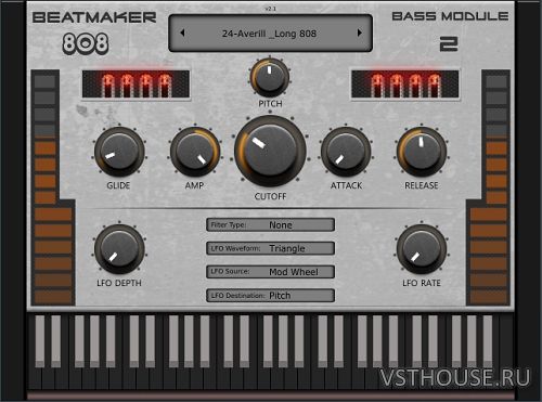 BeatMaker - 808 Bass Module 2 2.1 VSTi, AU WIN.OSX x86 x64