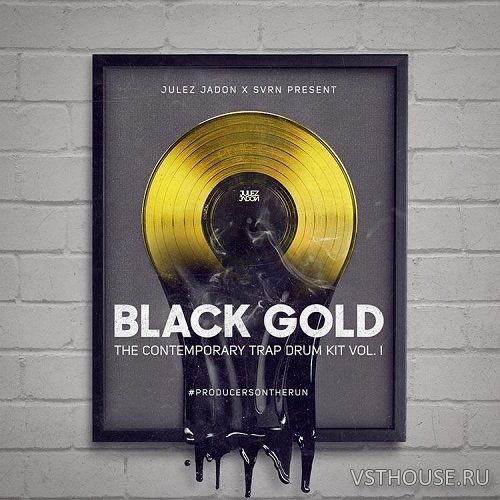 Julez Jadon - Black Gold The Contemporary Trap Drum Kit Vol.1 (WAV)