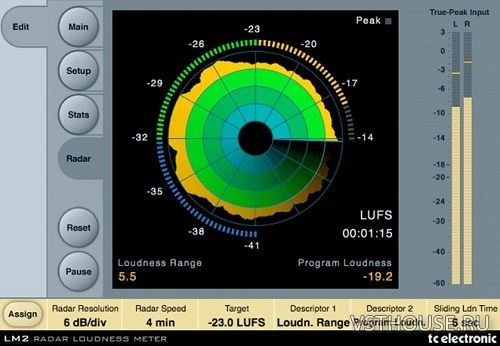 TC Electronic - M6 M2 Radar Loudness Meter AU.VST.RTAS.AAX.MacOSX 1.4