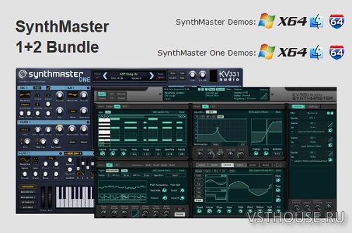 KV331 - SynthMaster 2.8.10, VST VSTi AAX EXE, x86 x64
