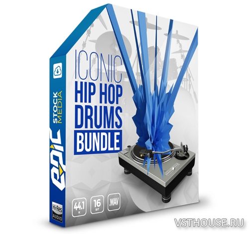 Epic Stock Media - Iconic Hip Hop Drums Bundle (WAV)