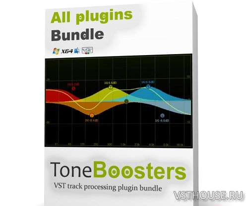 ToneBoosters - Plugin Bundle 1.0.9 VST, VST3, AU WIN.OSX x86 x64