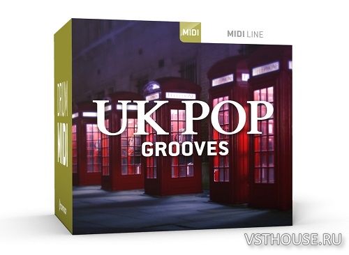 Toontrack - UK Pop Grooves MIDI