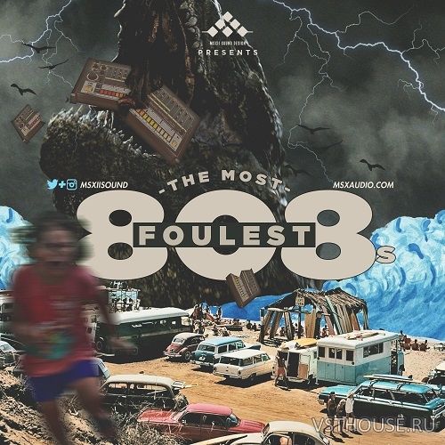 MSXII Sound - The Most Foulest 808s (WAV)
