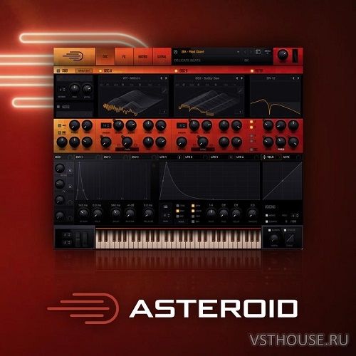 Delicate Beats - Asteroid for SERUM (SYNTH PRESET)