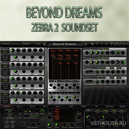 Triple Spiral Audio - Beyond Dreams For U-HE ZEBRA 2 (SYNTH PRESET)