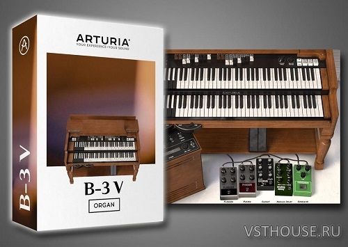 Arturia - B-3 V 1.3.0.1391 STANDALONE, VSTi, VSTi3, AAX x86 x64