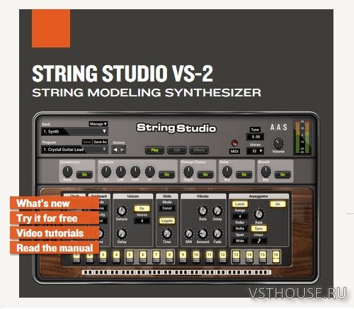 Applied Acoustics Systems - String Studio VS-2 2.1.2 VSTi, VSTi3