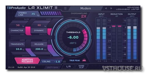 TBProAudio - LA xLimit II 1.3.0 VST, VST3, RTAS, AAX x86 x64