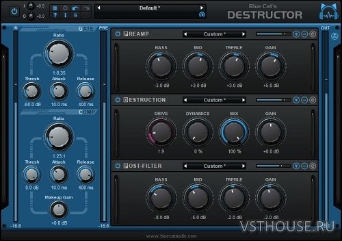 Blue Cat Audio - Blue Cat's Destructor 1.3.2 VST, VST3, AAX x86 x64