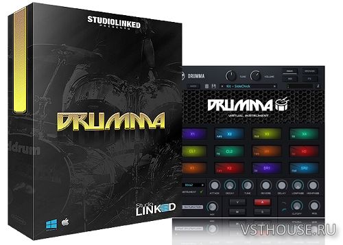 StudioLinked - Drumma 1.1 VSTi, AAX, AU WIN.OSX x86 x64
