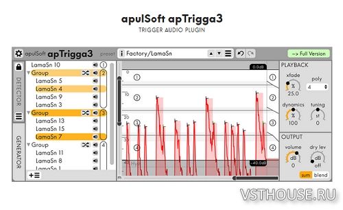 apulSoft - apTrigga 3.5.1 VST, VST3, AAX, AU WIN.OSX x86 x64