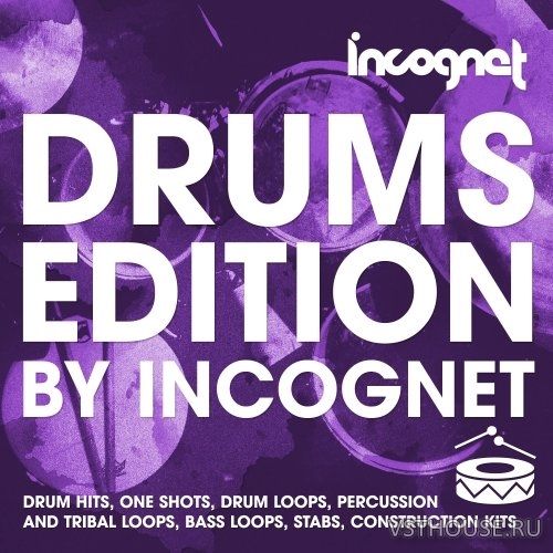 Incognet - Drums Edition (WAV, MIDI, AIFF, MP3)