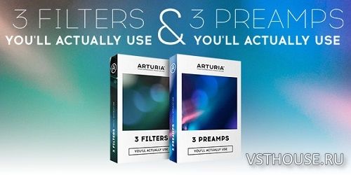 Arturia - 3 Preamps & Filters 1.1.0 VST, VST3, AAX, x86 x64 VST x86