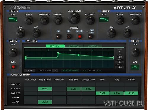 Arturia - M12-Filter v1.1.0 VST, VST3, AAX x86 x64