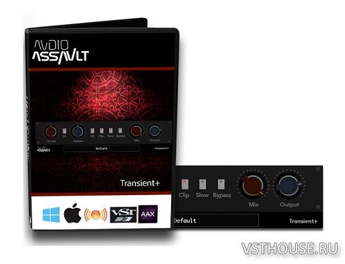 Audio Assault - Transient Plus v1.2 VST, VST3, AU, AAX, RTAS WiN.OSX