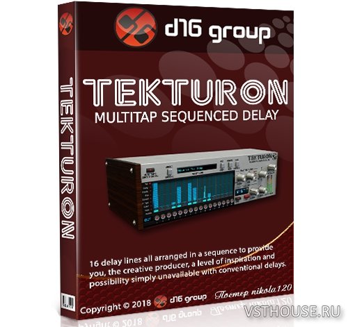 D16 Group - Tekturon 1.0.8 VST, AAX x86 x64