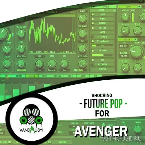 Vandalism Sounds - Shocking Future Pop For Avenger (SOUNDBANK, MIDI)