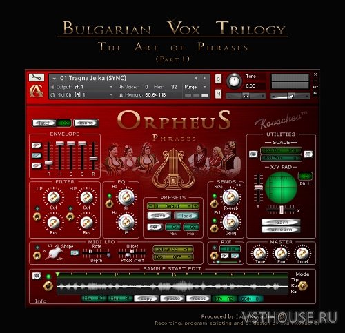Audiogrocery - Bulgarian Vox Triloygy Part 1 ORPHEUS (KONTAKT)