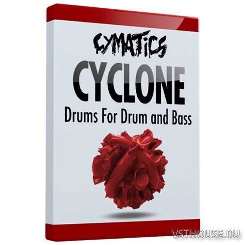 Cymatics - Cyclone Drums for Drum and Bass (WAV)