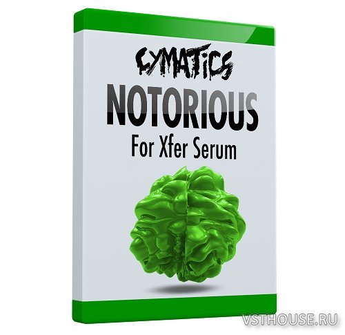 Cymatics - Notorious for Xfer Serum (G House) (SERUM)