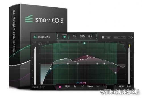 Sonible smart - EQ2 1.0.0 VST, VST3, AAX x86 x64