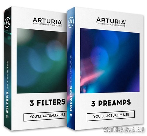 Arturia - 3 Preamps & Filters 1.1.0 VST, VST3, AAX x86 x64 RePack