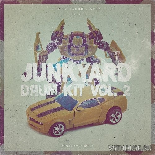 Julez Jadon - Junkyard Drum Kit Vol. 2 (WAV)