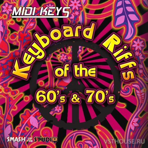 Smash Up The Studio - Midi Keys Keyboard Riffs Of The 60's & 70's