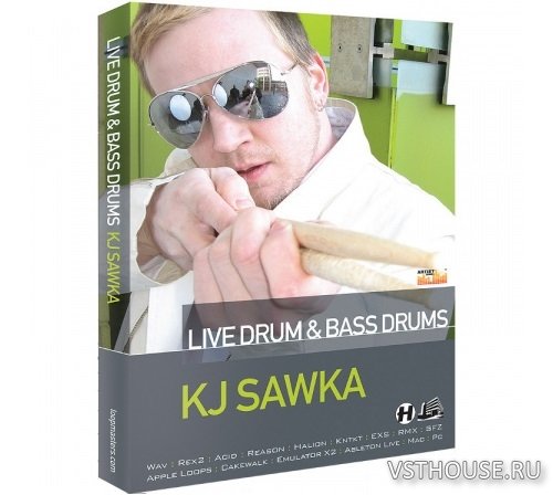 Loopmasters - KJ Sawka Live Drum and Bass Drums