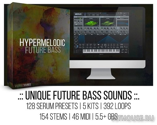 Surge Sounds - Hypermelodic Future Bass (MIDI, WAV, SERUM)