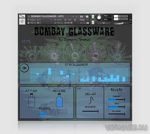 Insanity Samples - Bombay Glassware (KONTAKT)