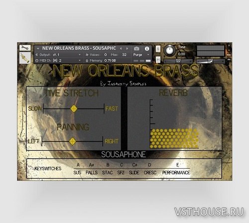 Insanity Samples - New Orleans Brass (KONTAKT)