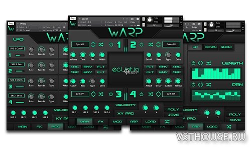 Ecliptiq Audio - Warp v1.2 (KONTAKT)