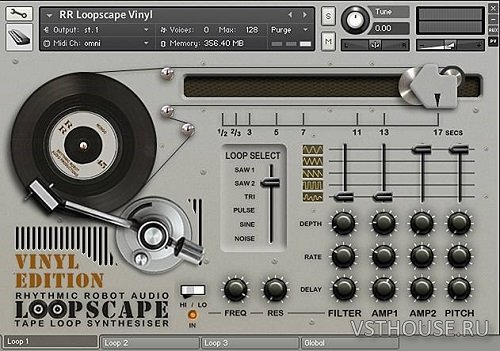 Rhythmic Robot Audio - Loopscape Vinyl (KONTAKT)