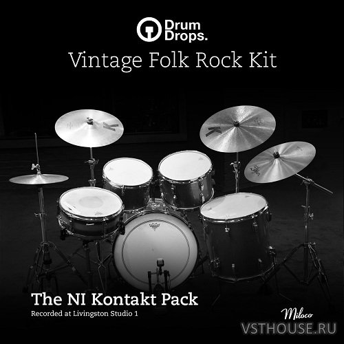 Drumdrops - Vintage Folk Rock Kit (KONTAKT)