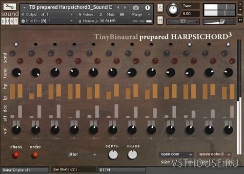 Sound Dust - Tiny Binaural Harpsichord³ (KONTAKT)