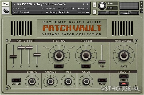 Rhythmic Robot Audio - PatchVault 770 (KONTAKT)