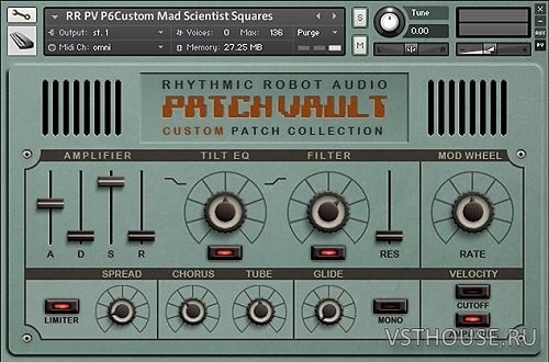 Rhythmic Robot Audio - PatchVault Poly6 Custom Set 1+Factory Set A-B