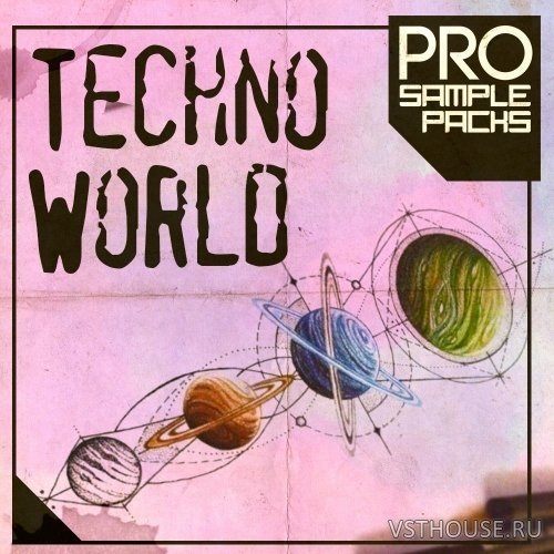 Pro Sample Packs - Techno World (MIDI, SPIRE, WAV)