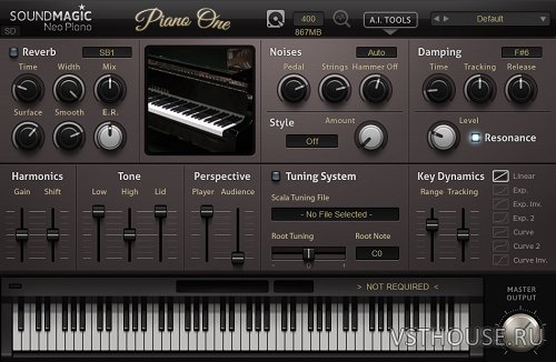 Sound Magic - Piano One 5.0 VSTi, AU WiN.OSX x86 x64