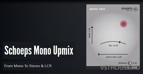 Shoeps - Mono Upmix v1.0 VST3, AAX x64