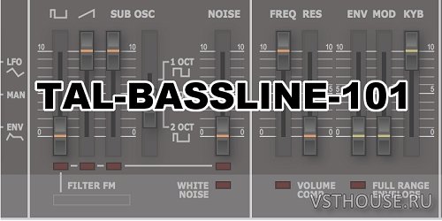 Togu Audio Line - TAL-BassLine-101 2.2.2 VSTi, AAX, AU WIN.OSX x86 x64