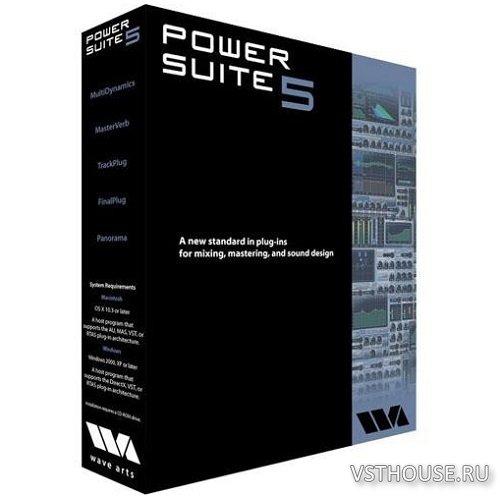 Wave Arts - Powersuite 5.87 WIN, 5.89 MAC VST, AU x86 x64