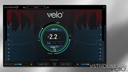 SoundSpot - Velo2 Limiter 1.0.1 VST, VST3, AAX, AU WIN.OSX x86 x64