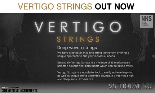 Cinematique Instruments - Vertigo Strings (KONTAKT)